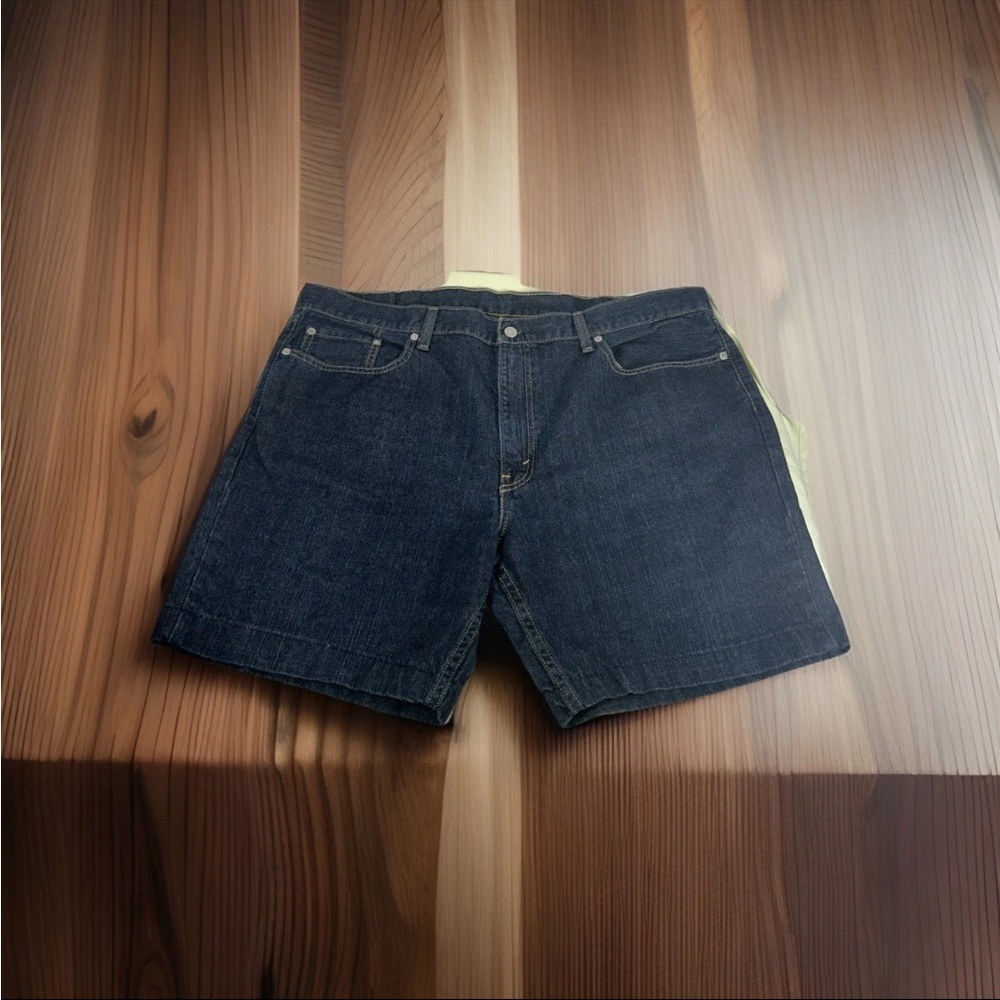 Levi's Dark Blue Jean Shorts for Men